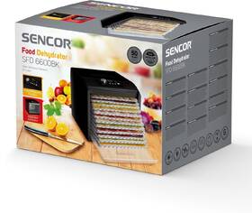 Sušička ovocia Sencor SFD 6600BK 

 obrázok produktu 19 z 20