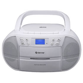 Rádiomagnetofón s DAB+/CD Denver TDC-280 biely

 obrázok produktu 2 z 9