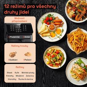 Fritéza teplovzdušná COSORI P651 Premium II 6,2 l čierna

 obrázok produktu 5 z 15