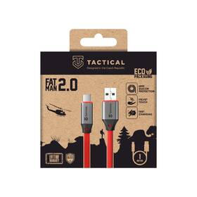 Kábel Tactical Fat Man 2.0 USB-A/USB-C 1m červený

 obrázok produktu 3 z 3
