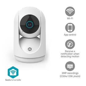 IP kamera Nedis SmartLife WIFICI23CWT biela

 obrázok produktu 8 z 18