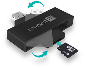 Čítačka eObčianok Connect IT CFF-3000-BK čierna

 obrázok produktu 2 z 6