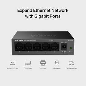 Switch Mercusys MS105GS (MS105GS) čierny

 obrázok produktu 6 z 6