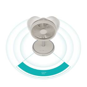 Ventilátor Duux DXCF92 Rize Flex, greige sivý

 obrázok produktu 9 z 10