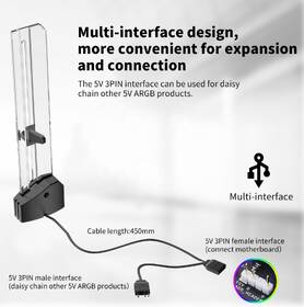 Držiak 1stCOOL GPU Standing Holder Al Magnetic AURA aRGB priehľadný

 obrázok produktu 1 z 3