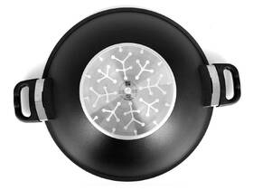 Panvica WOK G21 Lagoon 36 cm, pokrievka 

 obrázok produktu 4 z 5