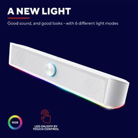 Reproduktory Trust GXT 619W Thorne RGB Illuminated Soundbar biele

 obrázok produktu 7 z 12