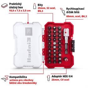 Sada bitov Einhell 49118693 (32 ks) 

 obrázok produktu 2 z 12