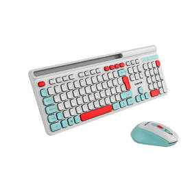 Klávesnica s myšou Canyon HSET-W5 bezdrôtový set, CZ layout biela

 obrázok produktu 2 z 4