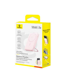 Powerbank Baseus PicoGo Qi2 5000mAh 20W USB-C ružový

 obrázok produktu 9 z 10