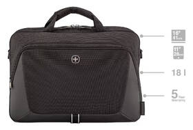 Brašna na notebook Wenger XE Brief 16" čierna

 obrázok produktu 10 z 14