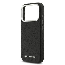 Kryt na mobil Karl Lagerfeld Grained PU Repeated Logo MagSafe na Apple iPhone 17 Pro čierny

 obrázok produktu 5 z 7