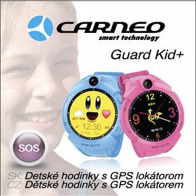 Inteligentné hodinky Carneo GuardKid+ GPS - detské ružové

 obrázok produktu 4 z 4