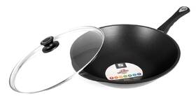 Panvica WOK G21 Cheff 36 cm, pokrievka 

 obrázok produktu 2 z 7