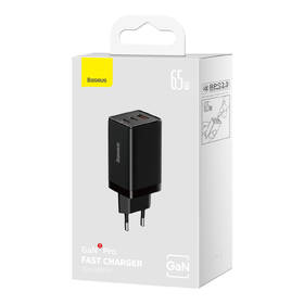 Nabíjačka do siete Baseus GaN5 Pro, 2x USB-C, USB-A, 65W + USB-C kábel 1m čierna

 obrázok produktu 10 z 10