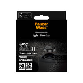 Ochranné sklo šošovky fotoaparátu PanzerGlass HoOps Ceramic II na Apple iPhone Air čierne

 obrázok produktu 6 z 6