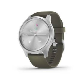 Inteligentné hodinky Garmin vivomove3 Style Silver / Green 

 obrázok produktu 2 z 7