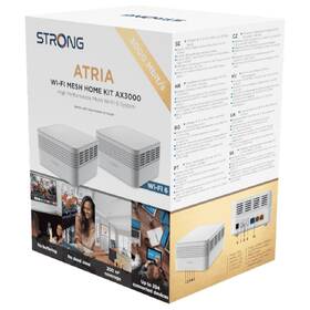 Kompletný Wi-Fi systém Strong ATRIA Wi-Fi Mesh Home Kit AX3000 biely

 obrázok produktu 4 z 4