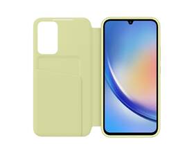 Puzdro na mobil flipové Samsung Smart View na Samsung Galaxy A34 žlté

 obrázok produktu 1 z 2