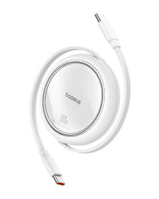 Kábel Baseus Free2Draw mini USB-C/USB-C 1m 100W biely

 obrázok produktu 2 z 10
