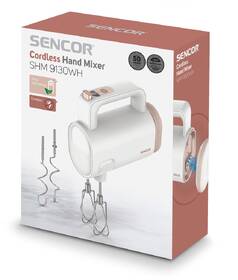 Ručný šľahač Sencor SHM 9130WH AKU biely

 obrázok produktu 16 z 16