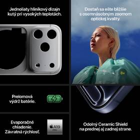 Mobilný telefón Apple 256 GB strieborny 

 obrázok produktu 6 z 10