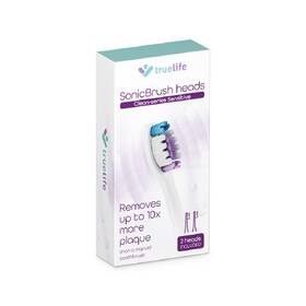 Náhradné hlavice TrueLife SonicBrush Clean-series heads Sensitive white 2 pack biela

 obrázok produktu 3 z 3