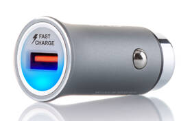 Adaptér do auta GND 1x USB 3A, 18W, Fast charge sivý

 obrázok produktu 2 z 3