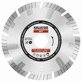 Kotúč diamantový Kreator KRT084101 (1ks) 

 obrázok produktu 1 z 1