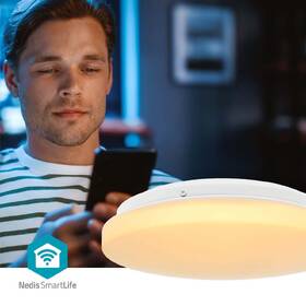 LED stropné svietidlo Nedis SmartLife Wi-Fi, RGB biele

 obrázok produktu 6 z 10