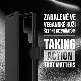 Puzdro na mobil flipové PanzerGlass CARE Tango 2v1 Qi na Samsung Galaxy S25 Ultra čierne

 obrázok produktu 10 z 10