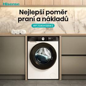 Práčka Hisense WF3S8045BW3 biela

 obrázok produktu 6 z 23
