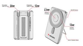 Powerbank Verbatim Charge 'n' Go 2C, 2× USB-C, 5000 mAh strieborný

 obrázok produktu 7 z 9