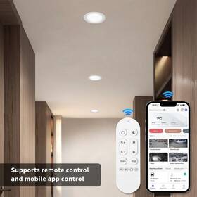 Vstavané svietidlo IMMAX NEO DOWN, 36W, BEACON, CCT, stmievateľné, Wi-Fi, TUYA, priem. 23cm biele

 obrázok produktu 2 z 4