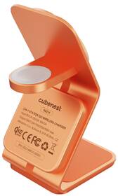 Bezdrôtová nabíjačka Cubenest SQ314 Qi2.2 3v1 s MagSafe oranžová

 obrázok produktu 4 z 19