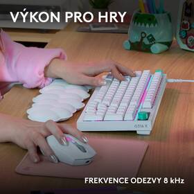 Klávesnica Logitech G316 X 98, US INT'L layout biela

 obrázok produktu 12 z 18