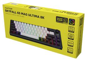 Klávesnica HATOR Skyfall 65 MAG ULTIMA 8K Wireless, US layout čierna/biela

 obrázok produktu 7 z 7