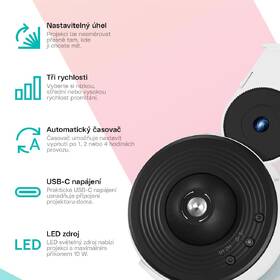 Dekoratívny LED projektor LAMAX SpaceBeam 1 biely

 obrázok produktu 2 z 5