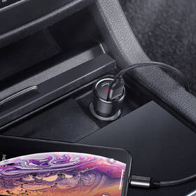 Adaptér do auta Baseus Magic PPS display USB-C PD+Intelligent QC, 45W čierny

 obrázok produktu 4 z 5