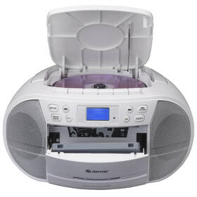 Rádiomagnetofón s DAB+/CD Denver TDC-280 biely

 obrázok produktu 7 z 9
