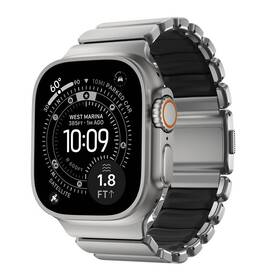 Remienok NOMAD Stratos Titanium FKM na Apple Watch 45/46/49 mm čierny/sivý

 obrázok produktu 1 z 12