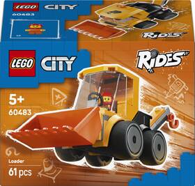 Stavebnica LEGO® City 60483 Autíčka – Stavebný nakladač 

 obrázok produktu 3 z 9