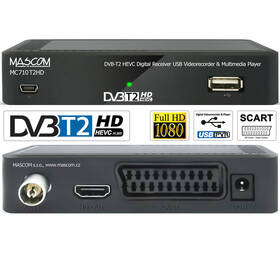 Set-top box Mascom MC710T2 HD čierny

 obrázok produktu 3 z 4