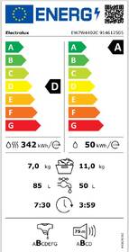 Práčka so sušičkou Electrolux EW7W4402C sivá

 obrázok produktu 8 z 9