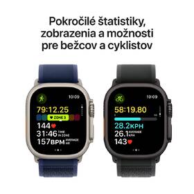 Inteligentné hodinky Apple GPS + Cellular 49mm čierny titán - milánsky ťah čierny titán - M 

 obrázok produktu 3 z 8