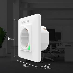 Inteligentná zásuvka Tellur Wi-Fi, 3000W, 16A biela

 obrázok produktu 6 z 6