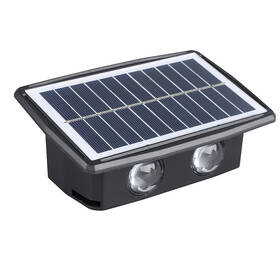 Nástenné svietidlo Solight WL917, solárne, WW + CW čierne

 obrázok produktu 1 z 5