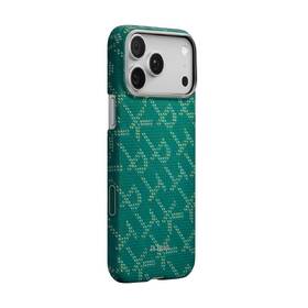 Kryt na mobil Pitaka Ultra-Slim Monogram na Apple iPhone 17 Pro Max zelený

 obrázok produktu 1 z 5