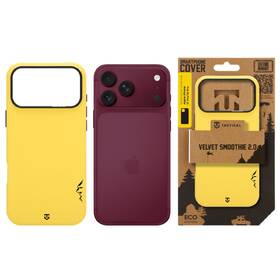 Kryt na mobil Tactical MagForce Velvet Smoothie 2.0 pro Apple iPhone 17 Pro / 18 Pro žltý

 obrázok produktu 5 z 5