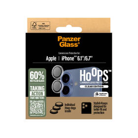 Ochranné sklo šošovky fotoaparátu PanzerGlass Hoops na Apple iPhone 17/16/16 Plus 

 obrázok produktu 2 z 3